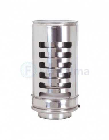 Remate Antilluvia Inox D-P 304 - Ø 80/150mm - Practic
