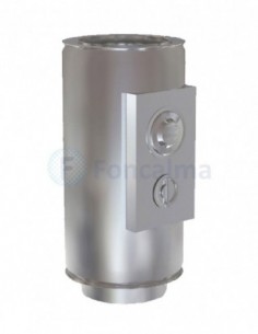 Tubo Control Humos Inox D-P 304 - Ø 350/400mm - Practic