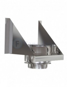 Soporte Mural Inox D-P 304 - Ø 175/250mm - Practic