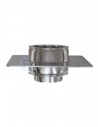 Soporte Salida Inox D-P 304 - Ø 125/175mm - Practic