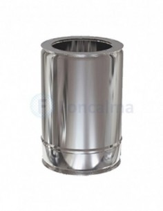 Tubo Inox D-P 316L-304 Extensible 30 a 50 cm - Ø 175/250mm - Practic