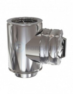 Tramo Inspección Inox D-P 316L-304 - Ø 200/500mm - Practic