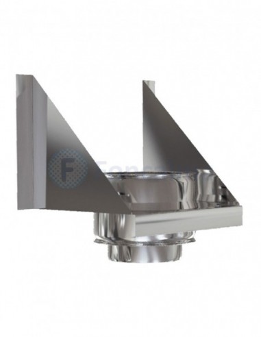 Soporte Mural Inox D-P 316L-304 - Ø 180/250mm - Practic