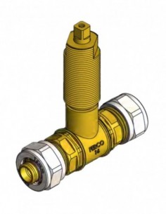Válvula Esfera Compresión Multicapa - 20mm - Ferco
