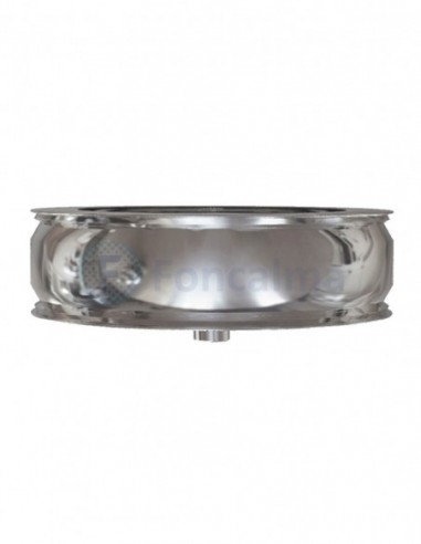 Tapón Purga Inox D-P 316L-304 - Ø 125/175mm - Practic