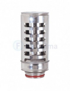 Remate Antilluvia Inox S-P 316L - Ø 125mm - Practic