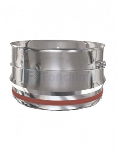 Tramo Recoge-Condensados Inox S-P 316L - Ø 130mm - Practic