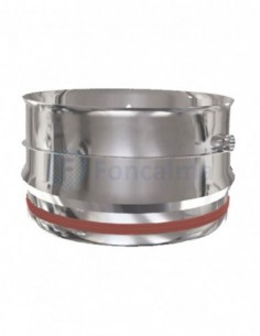 Tramo Recoge-Condensados Inox S-P 316L - Ø 150mm - Practic