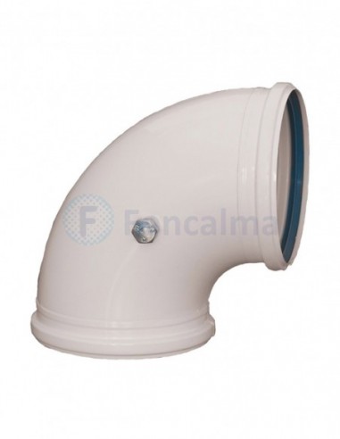 Alupractic Codo 88º Compresión - Ø 139mm - Practic