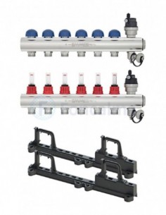 Colector Emmeti Premontado Topway 1" - 10+10 Vías - Emmeti Ibérica