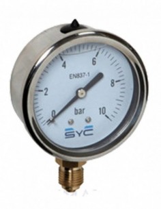 Manómetro Esf.-68 Glicerina - Presión 0-10 V. - Atusa