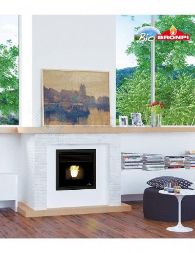 Tavira Insertable de Pellet con carga superior 7 kW - Bronpi
