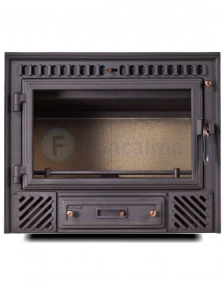 Insertable Leña Metlor R4A C/Turbina 70,5 cm 9,7 kW