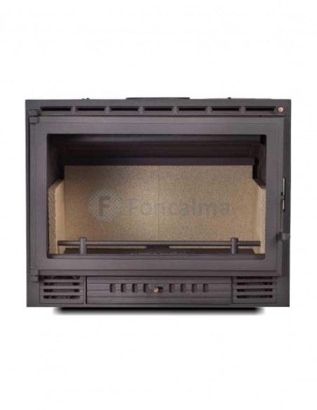 Insertable Leña Metlor R8A C/Turbina 68,5 cm 9,6 kW