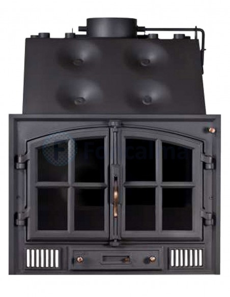 Insertable Leña Hidro Metlor 500/20 75 cm 27,3 kW