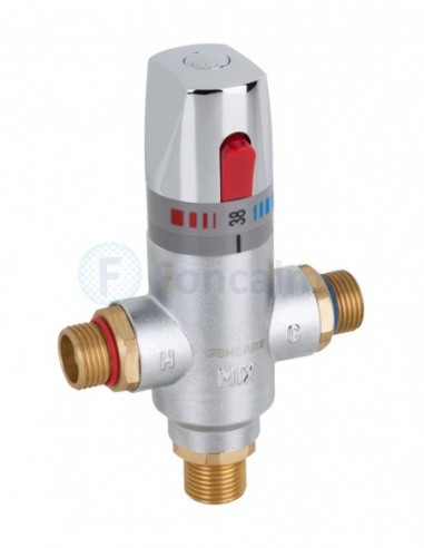 Genebre Mezclador Termostatico 3 Vías 1/2" - Genebre
