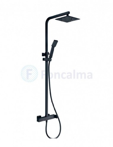 Fiyi Conjunto de Ducha Negro Mate - IMEX griferia