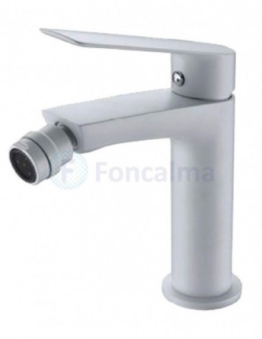 Luxor Monomando Bidé Blanco Mate - IMEX griferia