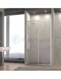 Uno Mampara Frontal Cristal New Glass, 1 Fijo + 1 Puerta - 150cm