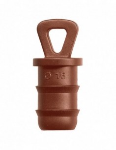 Gotero Tapón Final Ø 16 - Riego Turf