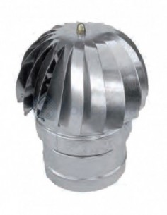 Deflector Galvanizado Rotativo - 200 - Hydrafix