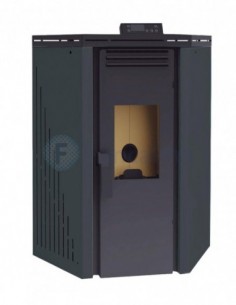 FM BP-101 R Negro Estufa Pellet Rincón 9,5 kW - FM Calefacción
