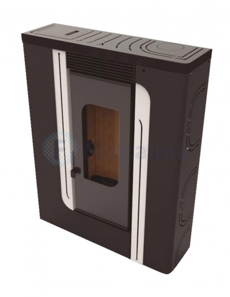 FM BP-300 K Negro Estufa Pellet Pasillo 9,5 kW - FM Calefacción