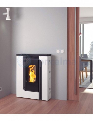 FM BP-300 K Negro Estufa Pellet Pasillo 9,5 kW - FM Calefacción