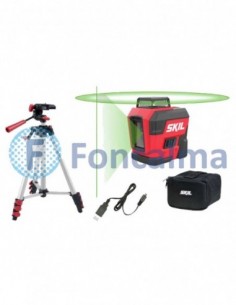 Laser en Cruz de 360º con Trípode - Skil