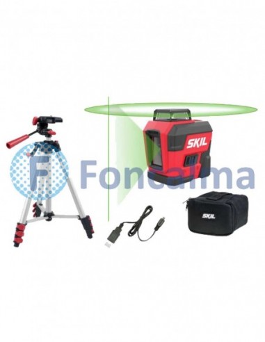 Laser en Cruz de 360º con Trípode - Skil