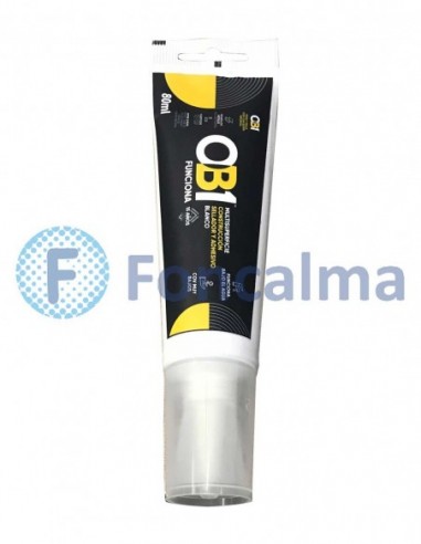 Ob1 Blanco 80 ml Silicona Adhesivo Multisuperficie Único