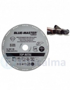 Disco Diamante Metal Ø 115 x 1,2 x 22 23 mm - Blue Master