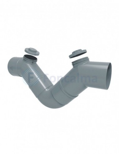 Sifón con Registro Baja Pendiente - SGR Ø 250mm - Ibide