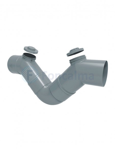 Sifón con Registro Baja Pendiente - SGR Ø 250mm - Ibide