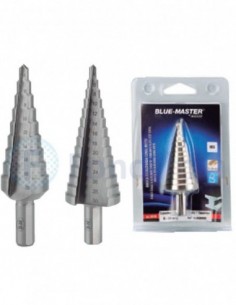 Broca Escalonada Avell Ø 4-20 mm Blister - Blue Master
