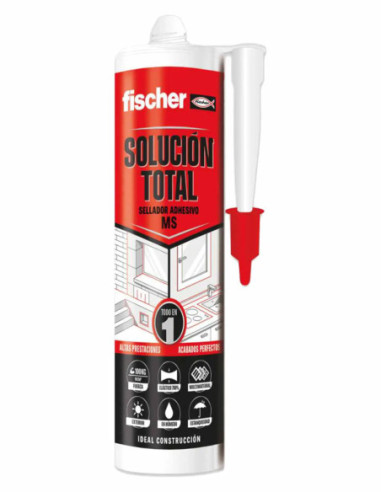 Adhesivos, Selladores, Masillas, Etc - Fischer Polímero Cristal 290 ml