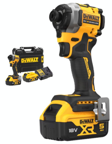 Herramientas varias - Atornillador Batería 205 Nm 18v 475w 2 Baterías