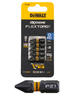 Herramientas varias - Puntas Posidriv Pz1 25 mm (x5) - DEWALT - Puntas