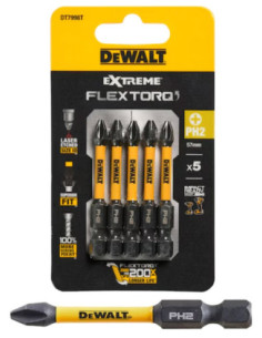 Herramientas varias - Puntas Phillips Ph2 50 mm (x5) - DEWALT - Puntas