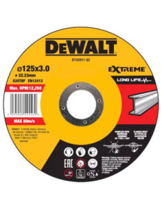 Herramientas varias - Disco Corte Cóncavo para Metal 125 x 2,8 x 22,23