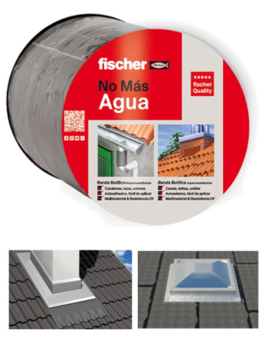 Adhesivos, Selladores, Masillas, Etc - Fischer Rollo Cinta Goma de But