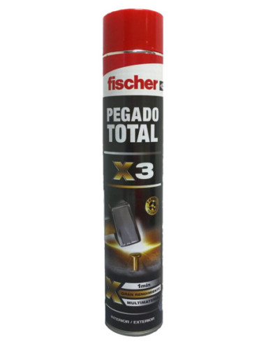 Adhesivos, Selladores, Masillas, Etc - Fischer Espuma Pegado Total X3