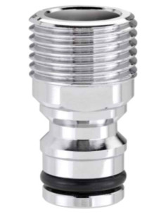 Accesorios Riego Jardín - Conector 1/2" Macho Metal Jet - CLABER - con