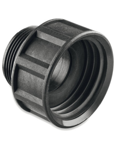 Accesorios Riego Jardín - Adaptador Bidones Macho 1" - ABRISA - adapta
