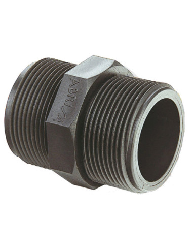 Accesorios Riego Jardín - Machón Pe 1 1/4" - ABRISA - rosca - riego -