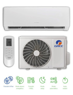 Aire Acondicionado - Aire Acondicionado Split Gree Pular 3,2 kW A+++ W