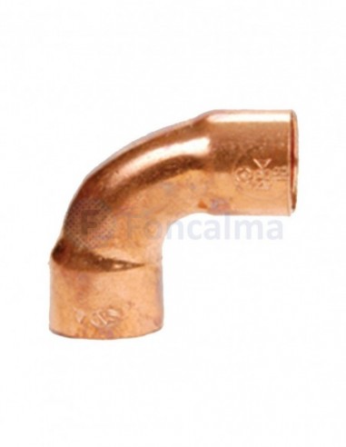 Curva Cobre Hembra-Hembra 90º - 42mm - Tradesa