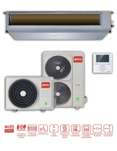 Aire Acondicionado - Conducto Giatsu Admira 9,0 kW A++ Monofásico - GI