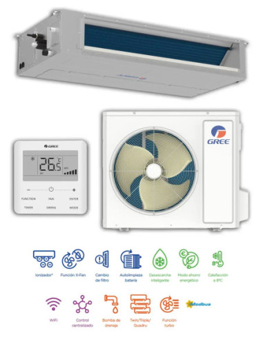 Aire Acondicionado - Conducto Gree U - Match 16,0 kW A++ Trifásico - G