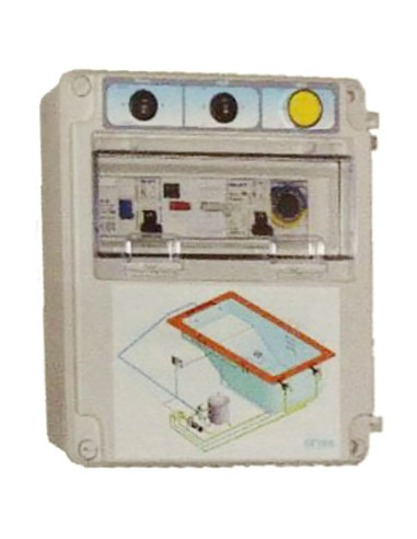 Filtros y Accesorios Piscina - Cuadro Eléctrico Piscina con Trasformad 